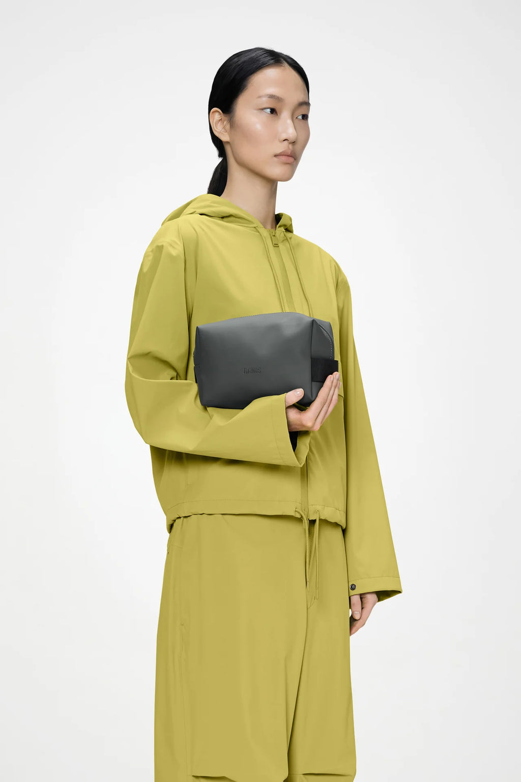 Rains pochette Wash Bag Small W3 DarkGrey 15580