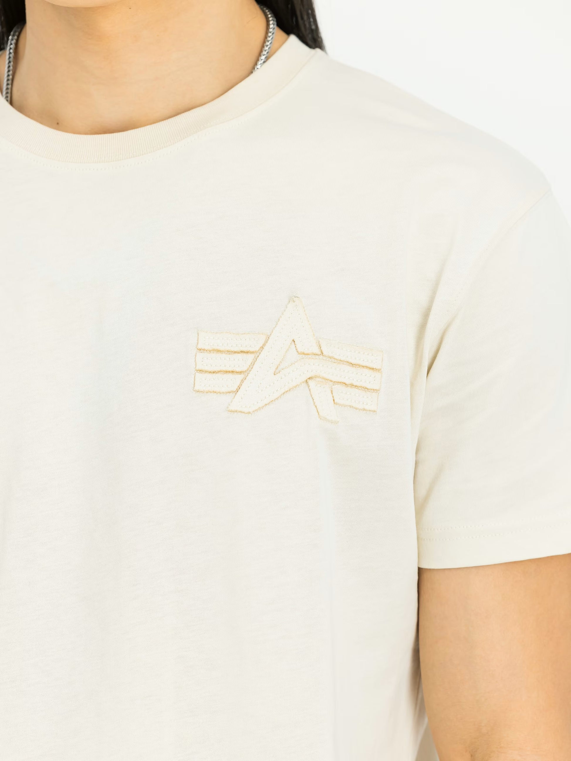 Alpha Industries uomo t-shirt Coach T BE X156538 300 beige