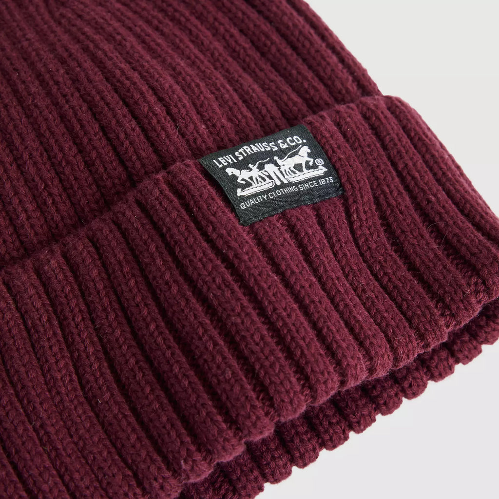 Levi's cappello Sunset Beanie - Tawny Port 007Z2-0004