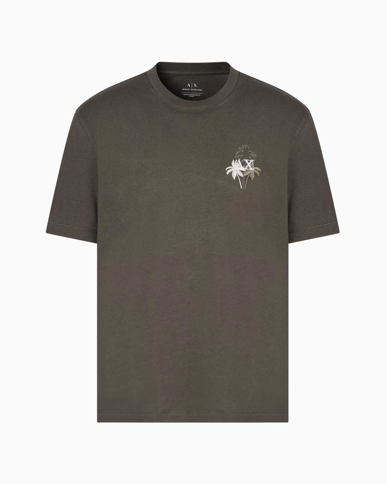 Armani Exchange uomo t-shirt XM000572AF10334 U8120 Verde
