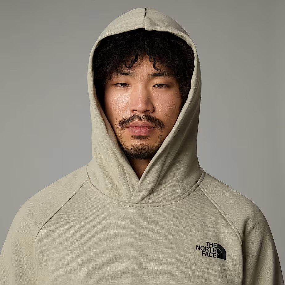 the north face uomo felpa raglan redbox NF0A8A3T9IT grey black