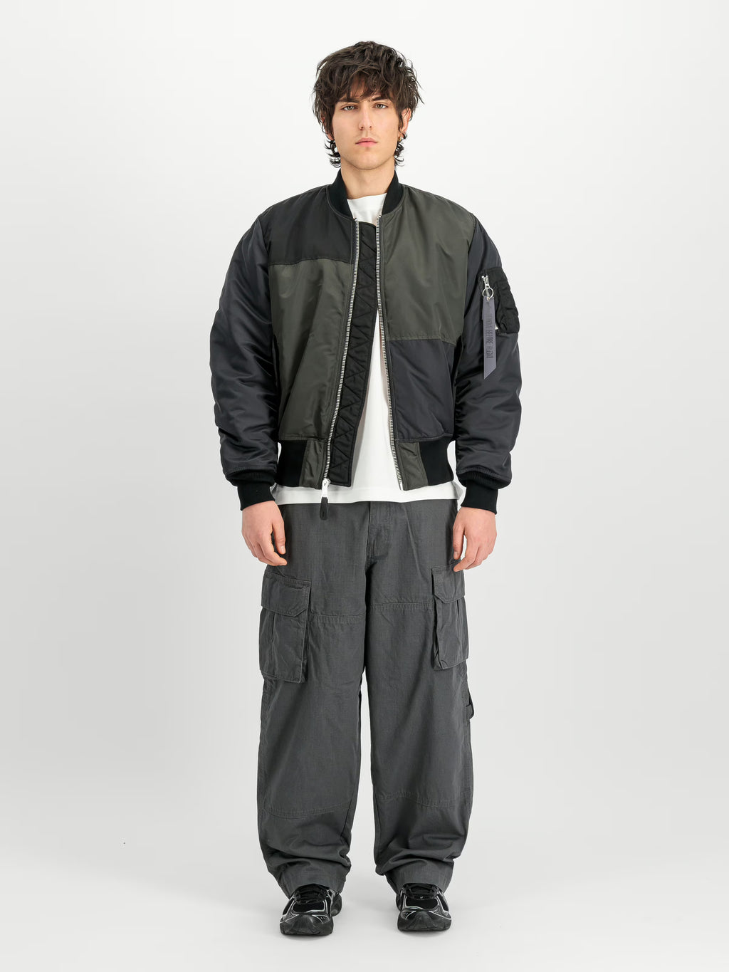 Alpha Industries giubbino Tricolor 268139 Black