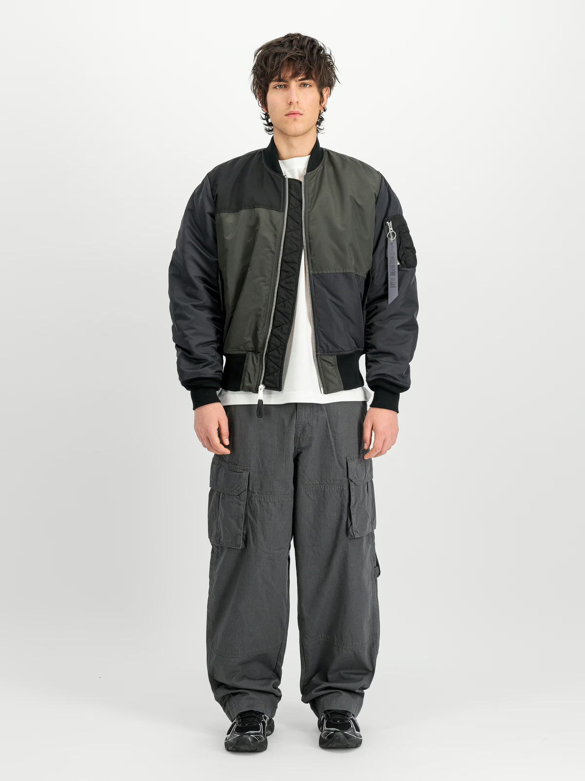 Alpha Industries giubbino Tricolor 268139 Black