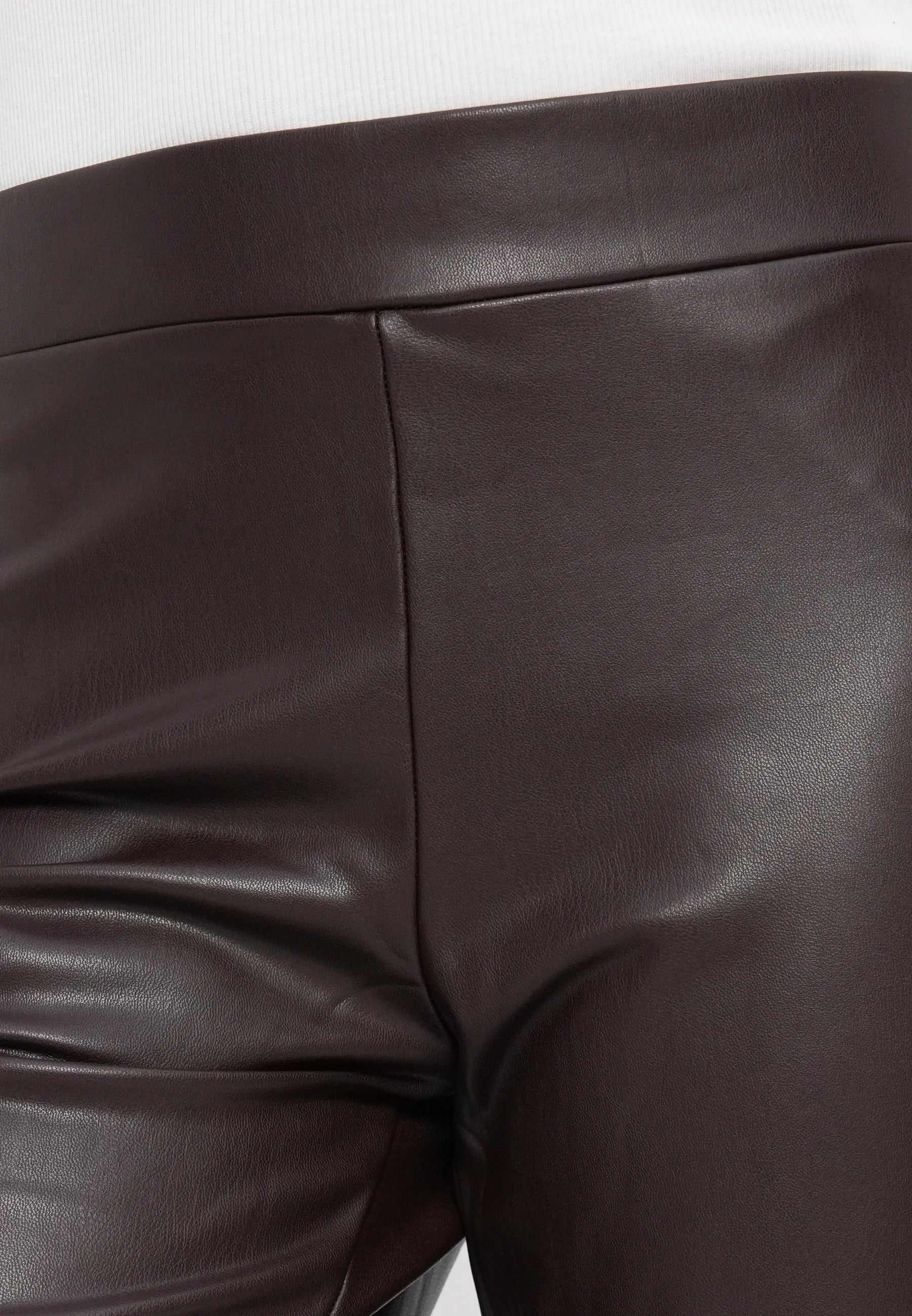 Only donna pantalone Paige Faux 15357670 BlackCoffe