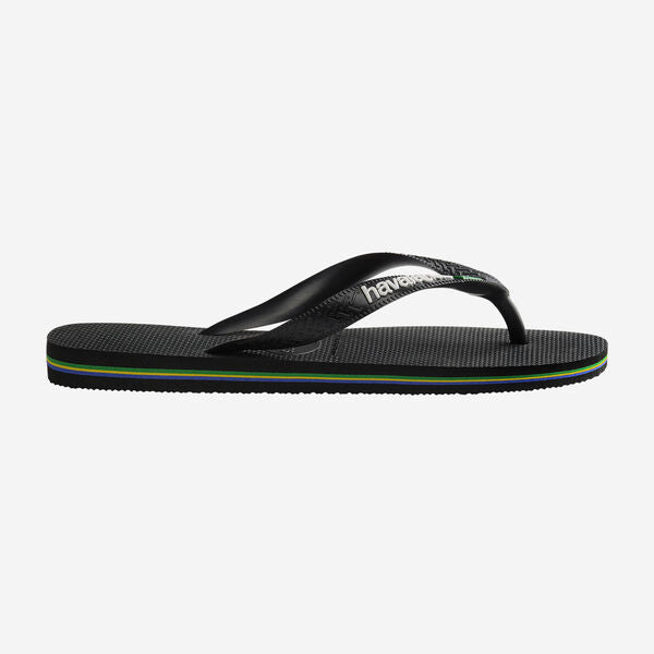 Havaianas uomo infradito BRASIL LOGO 4110850 Nero