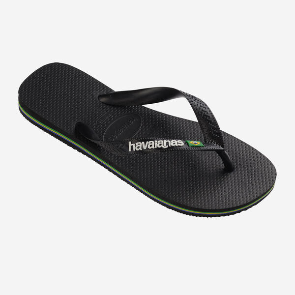 Havaianas uomo infradito BRASIL LOGO 4110850 Nero