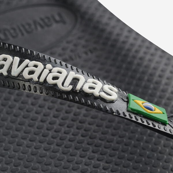 Havaianas uomo infradito BRASIL LOGO 4110850 Nero
