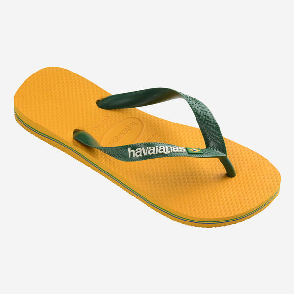 Havaianas uomo infradito BRASIL LOGO 4110850 Giallo