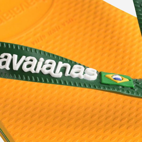 Havaianas uomo infradito BRASIL LOGO 4110850 Giallo