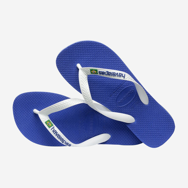 Havaianas uomo infradito BRASIL LOGO 4110850 Blu