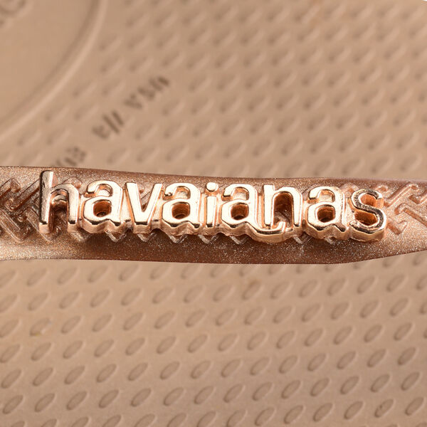 Havaianas donna infradito SLIM Logo METALLIC Rose Gold