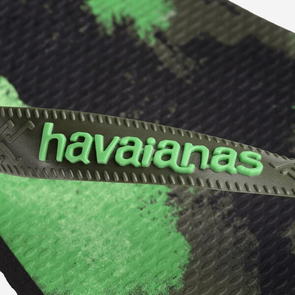 Havaianas Uomo Infradito Top Camu Nero/Mos 4141398 1293