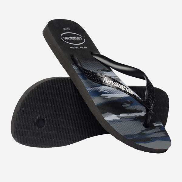 Havaianas uomo infradito TOPCAMU 4141398 Bianco\Nero