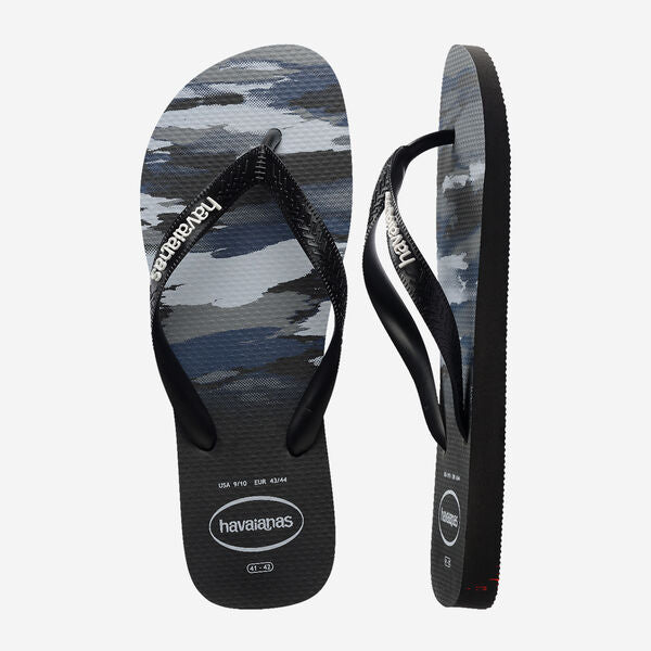 Havaianas uomo infradito TOPCAMU 4141398 Bianco\Nero