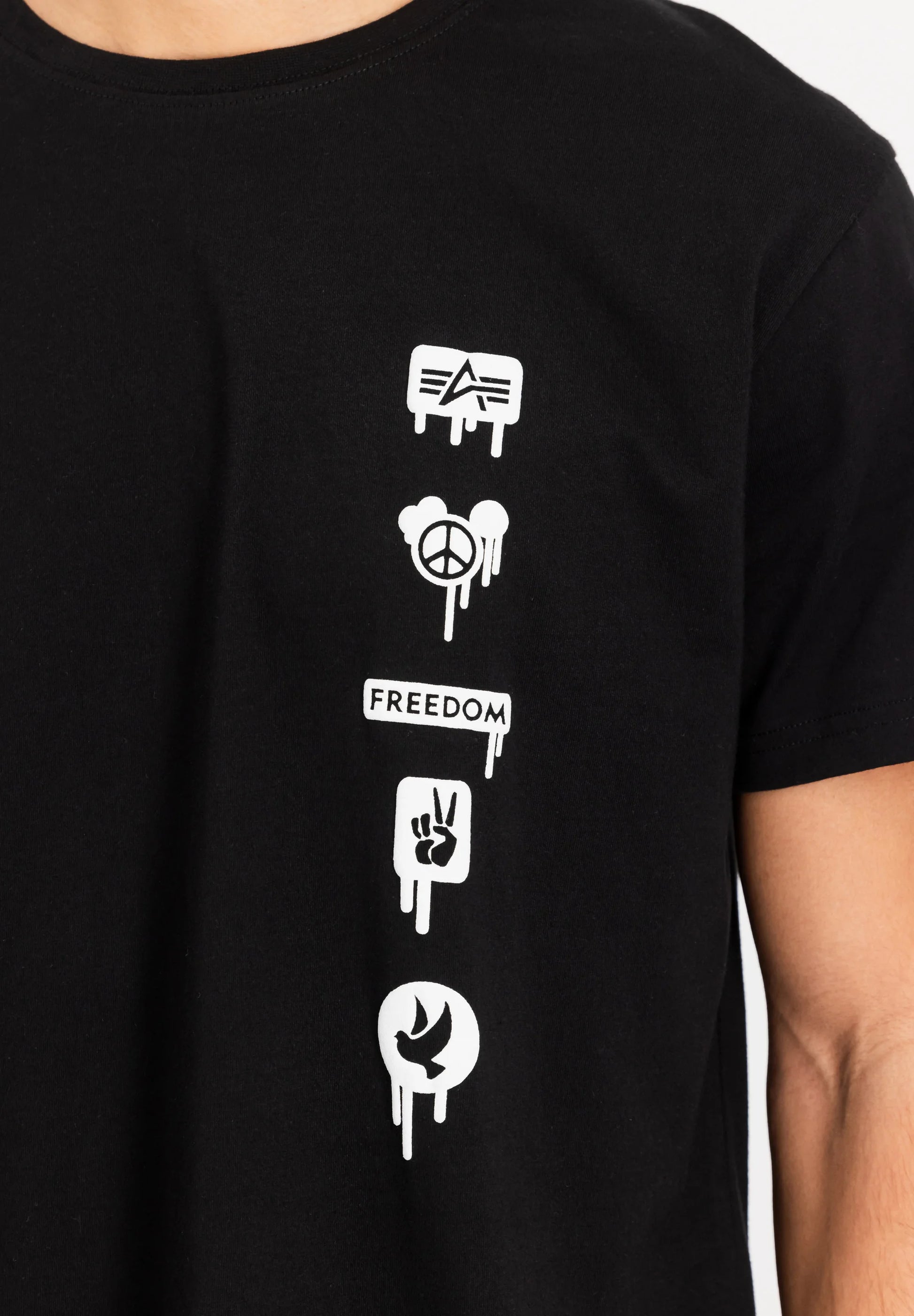 Alpha Industries uomo t-shirt Freedom X156539 03
