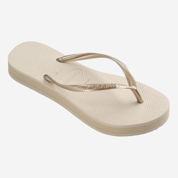 Havaianas donna infradito SLIM FLATFORM 4144537 Beige