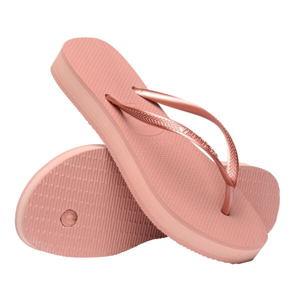 Havaianas Donna Infradito Slim Flatform Rosa Crocus 4144537 3544
