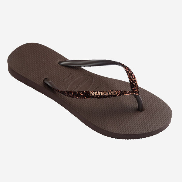 Havaianas donna infradito SLIM GLITTER II 4146975 Brown