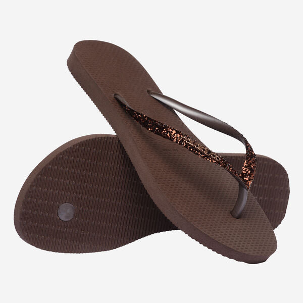 Havaianas donna infradito SLIM GLITTER II 4146975 Brown