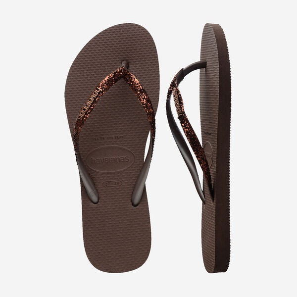 Havaianas donna infradito SLIM GLITTER II 4146975 Brown