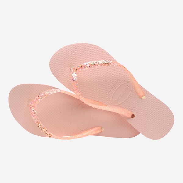 Havaianas Donna Infradito Slim Glitter Rosa Macaron 4147122 5217