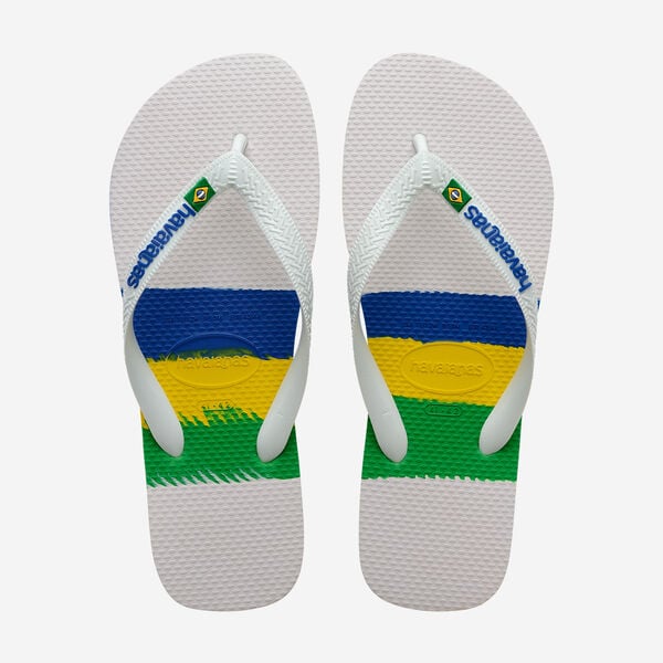 Havaianas uomo infradito Brasil Tech 4147239 0001 Bianco