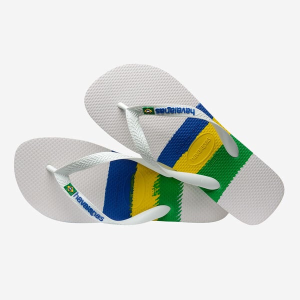 Havaianas uomo infradito Brasil Tech 4147239 0001 Bianco