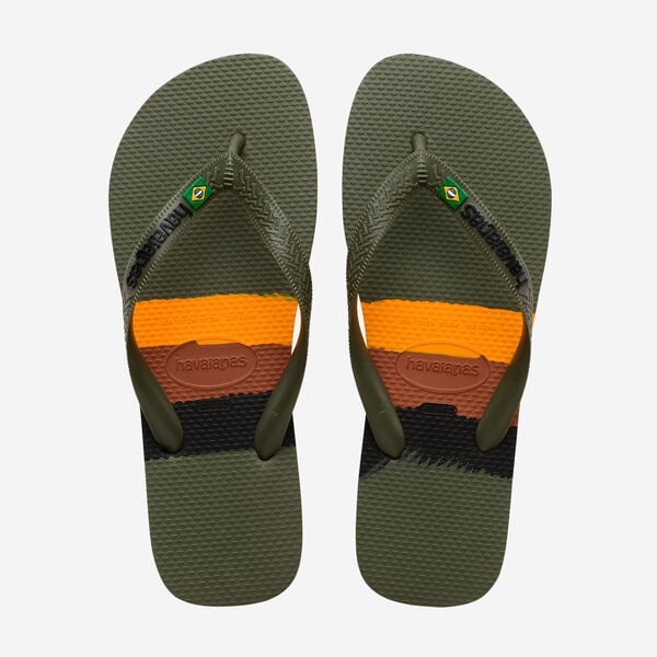 Havaianas uomo infradito Brasil Tech 4147239 0869 Verde