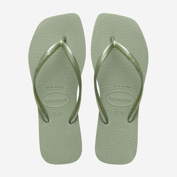 Havaianas donna infradito SLIM SQUARE 4148301 Verde