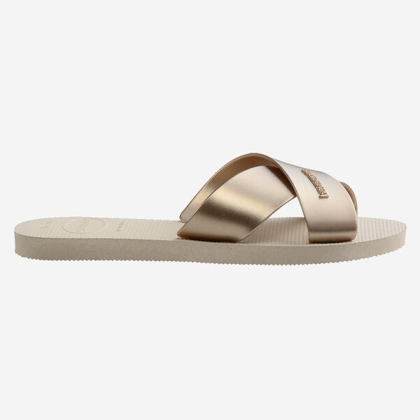Havaianas donna ciabatta AQUA METALLIC 4148866 Beige