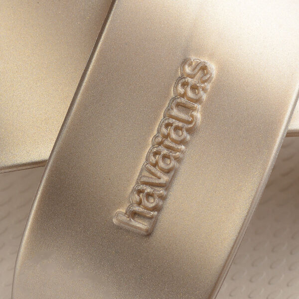 Havaianas donna ciabatta AQUA METALLIC 4148866 Beige