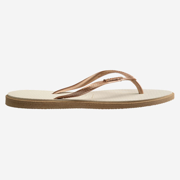 Havaianas donna infradito SLIM POINT 4149584 Rosa Gold \ Beige