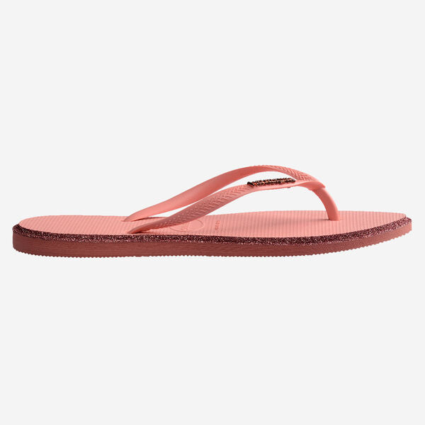 Havaianas donna infradito SLIM Point Glitter 4150157 Clay\Blossom