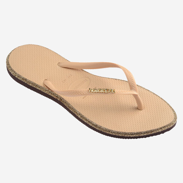 Havaianas donna infradito SLIM Point Glitter 4150157 Gold