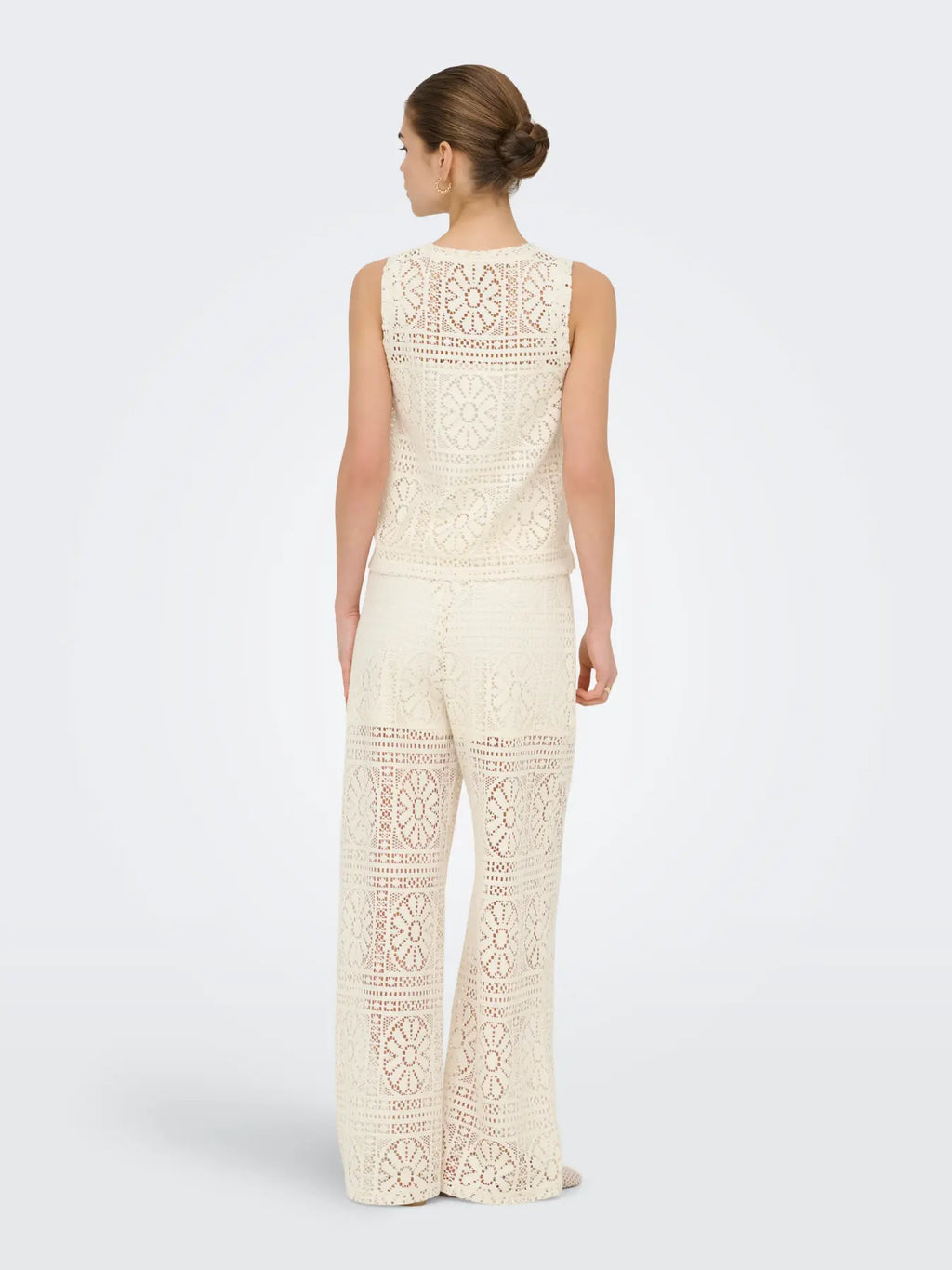 Only donna pantalone LIAN LACE WIDE 15372107