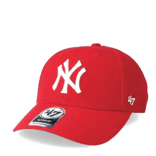 47C uomo cappello Raised Basic NewYork Yankees-Red