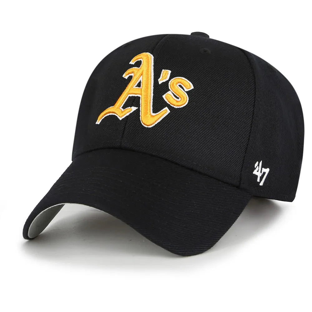 47C uomo cappello MVP Oakland Athletics Black