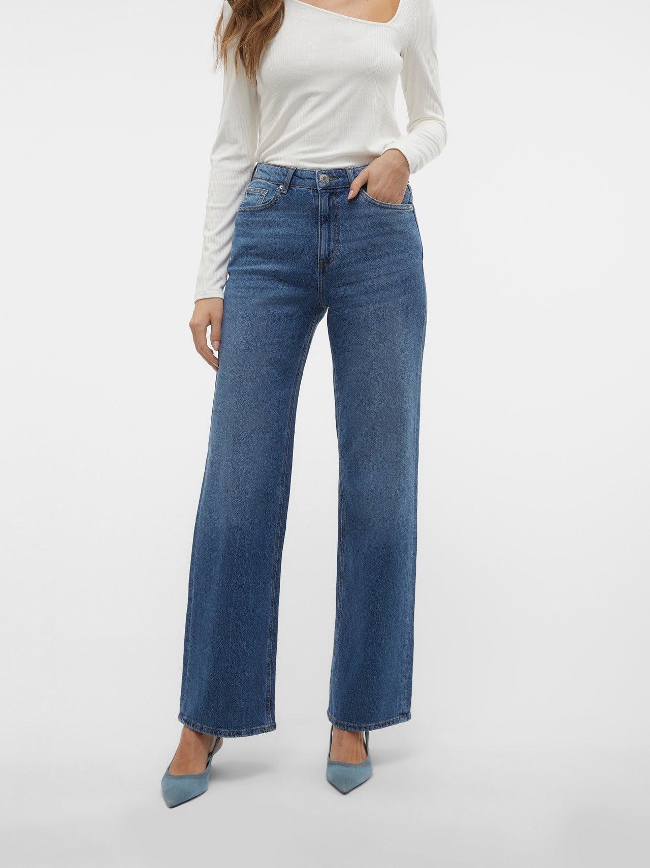 Vero Moda donna jeans Tessa Wide Ra380 10308153