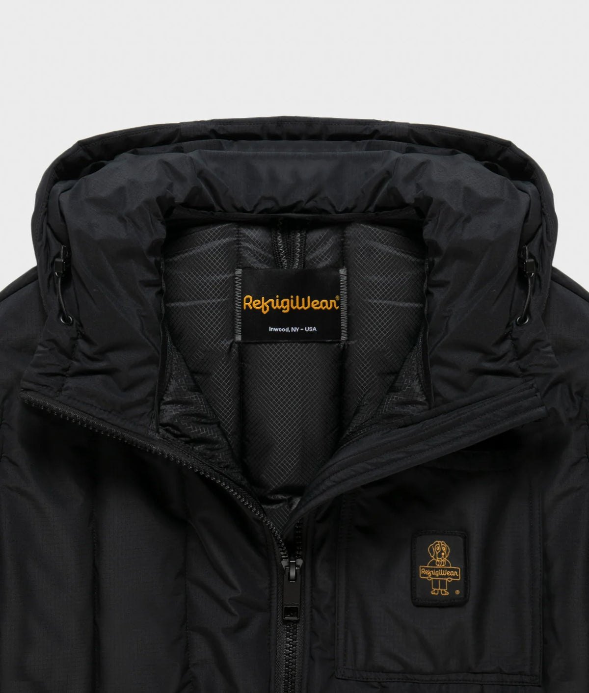 Refrigiwear giubbino BLUNT RM0G81800PL NERO