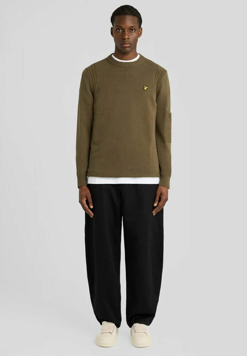 Lyle & Scott maglia Rib insert Crew Neck KN2540