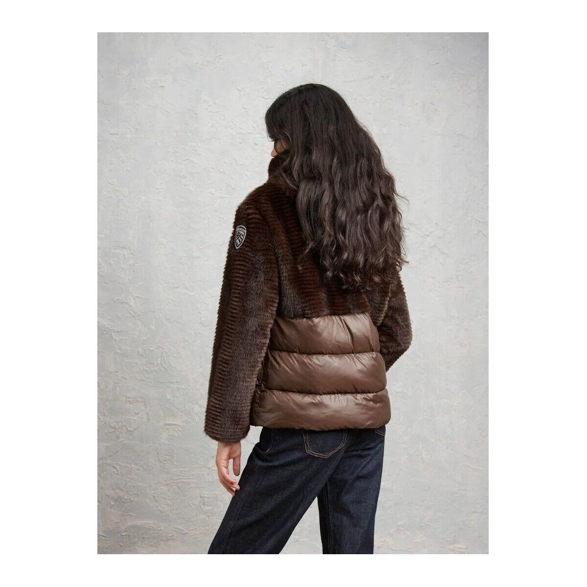 Blauer giubbino FANEVIL 26WBLDC02304-007685