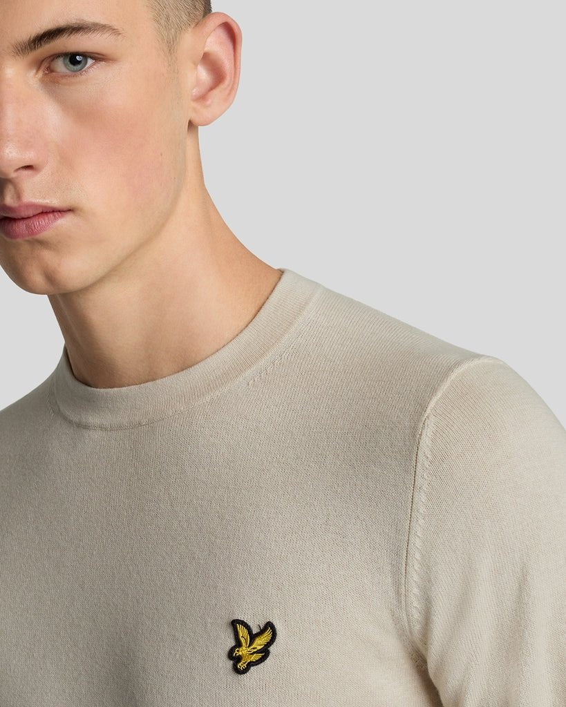Lyle & Scott maglia Crew Cotton Merino KN2110VC