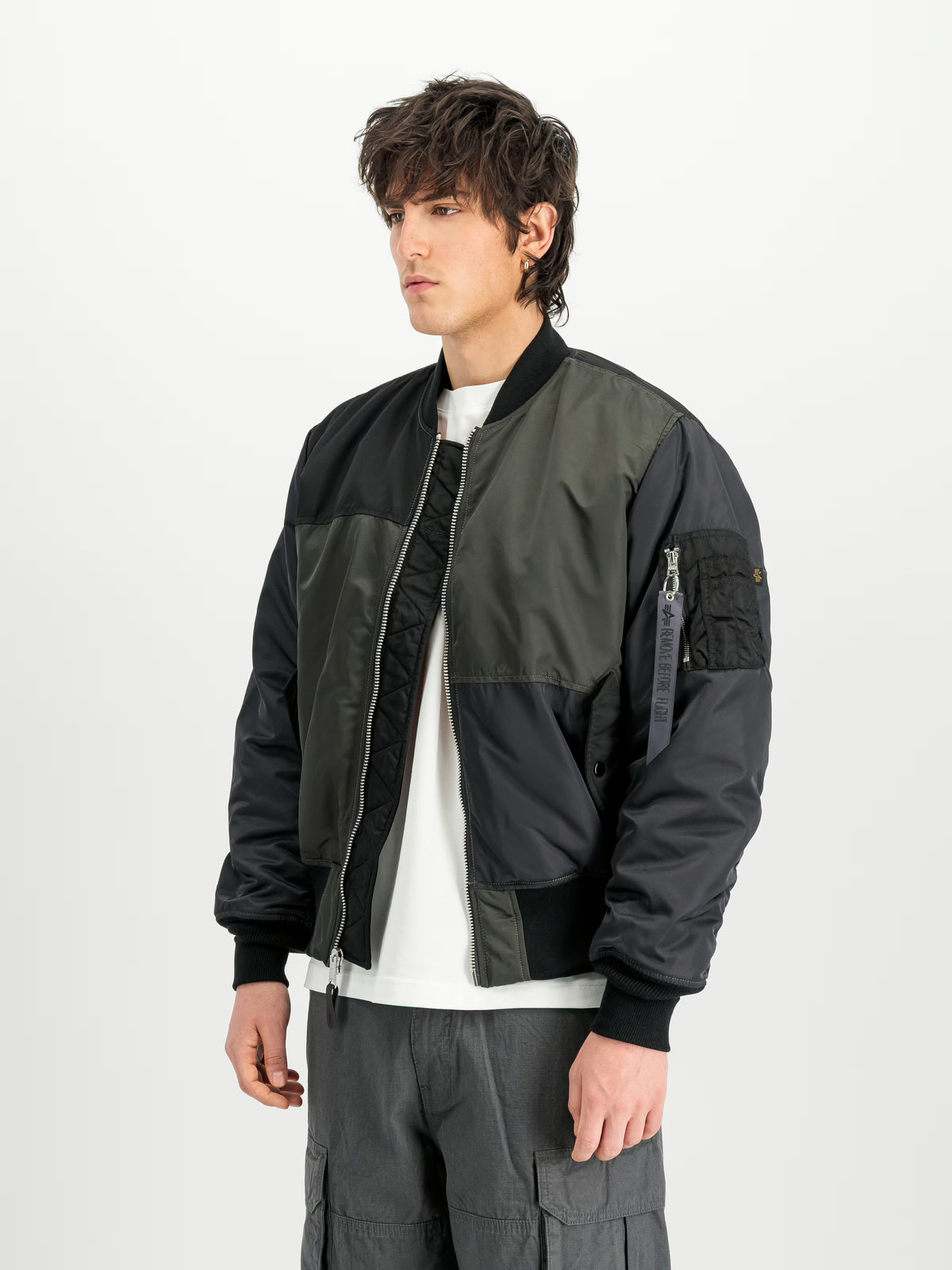 Alpha Industries giubbino Tricolor 268139 Black