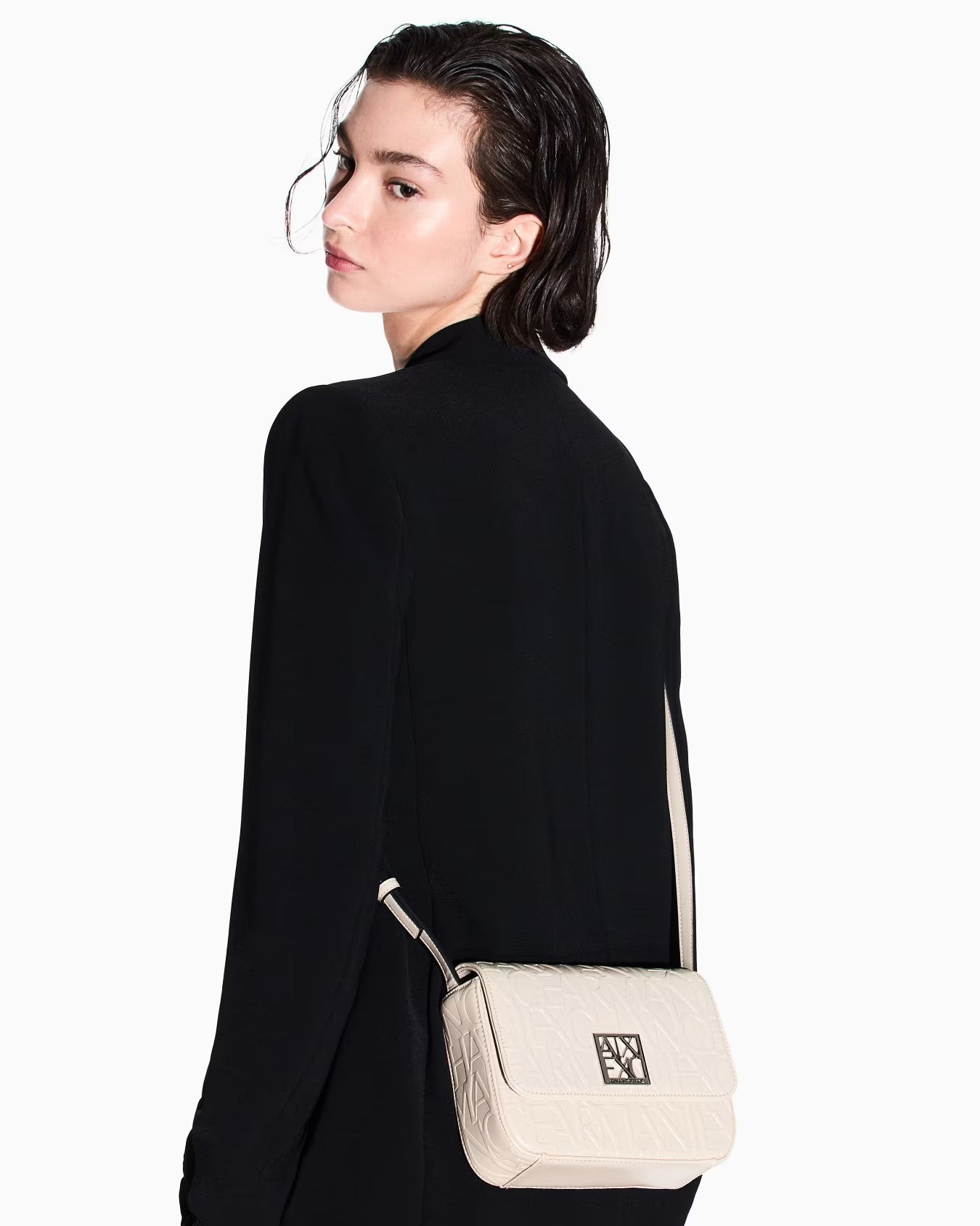Armani Exchange donna borsa 942648 CC793 U1092 beige