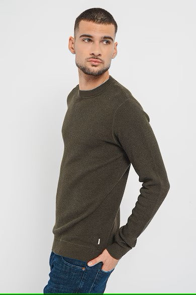 jack & jones uomo maglia Christer 12264668 Olive