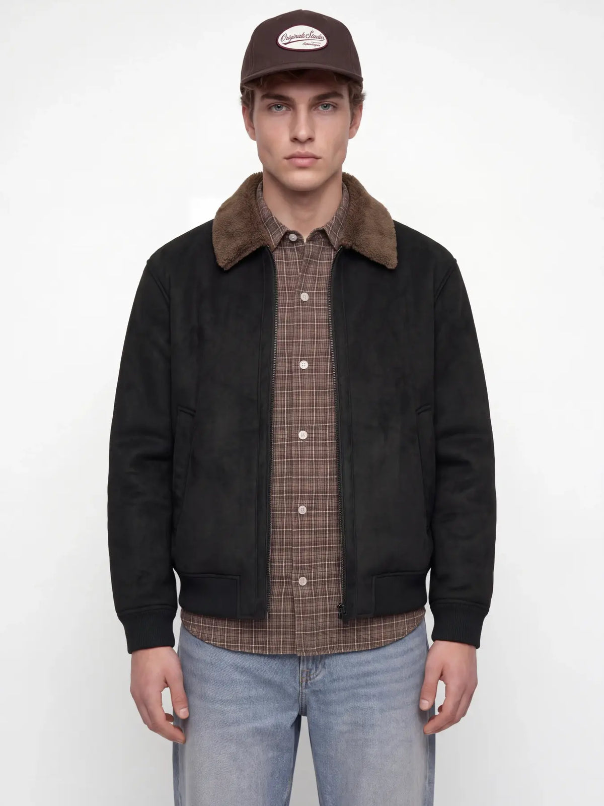 Jack & Jones giubbino BLULUKE 12282444 Black Beauty
