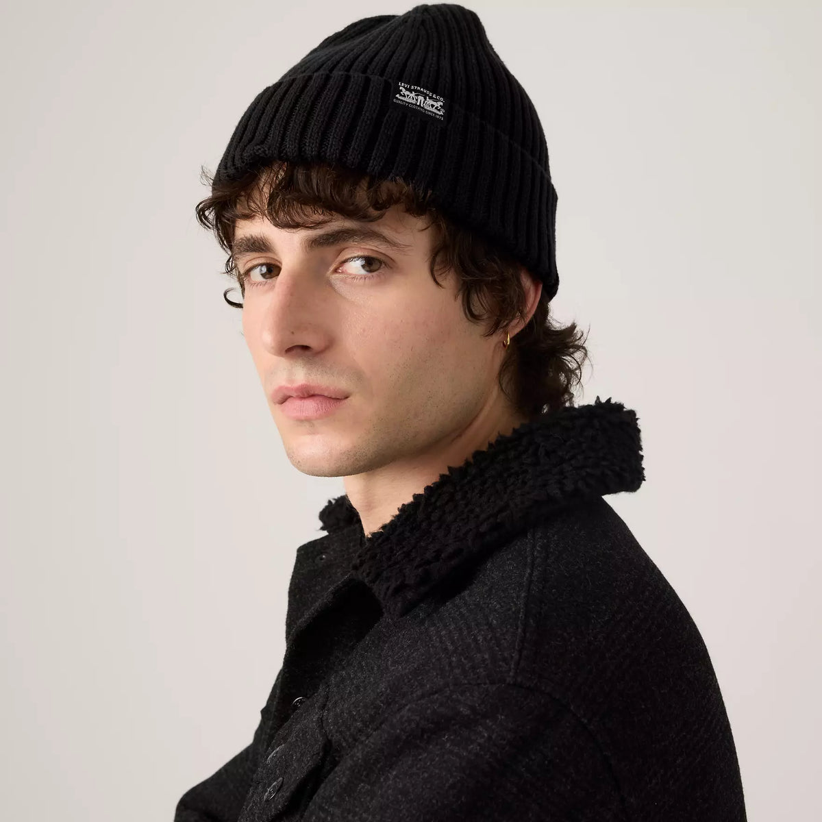 Levi's cappello Sunset Beanie - Anthracite Night 007Z2-0000