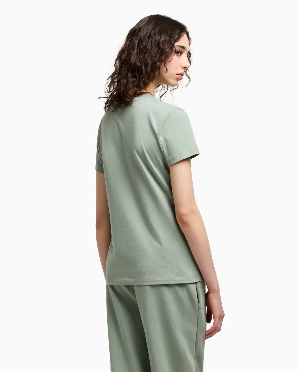 Armani Exchange donna t-shirt XW000387AF10354 U7231 verde