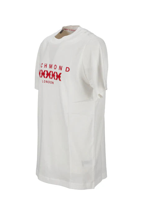 Richmond uomo t-shirt Zermik UMP25004TS White