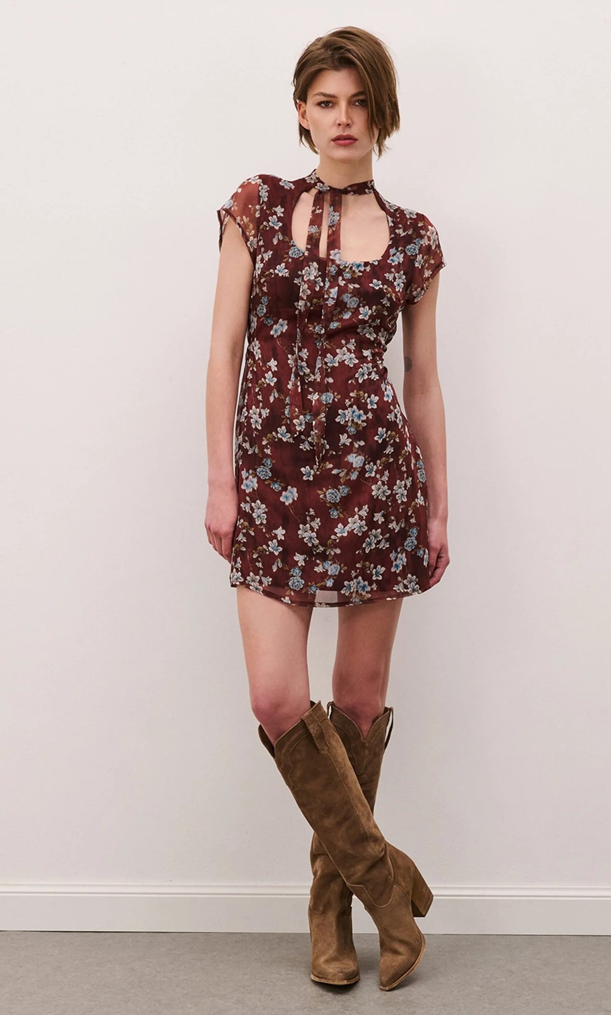 Two Way donna abito PROVENZALE MOKA SP1059